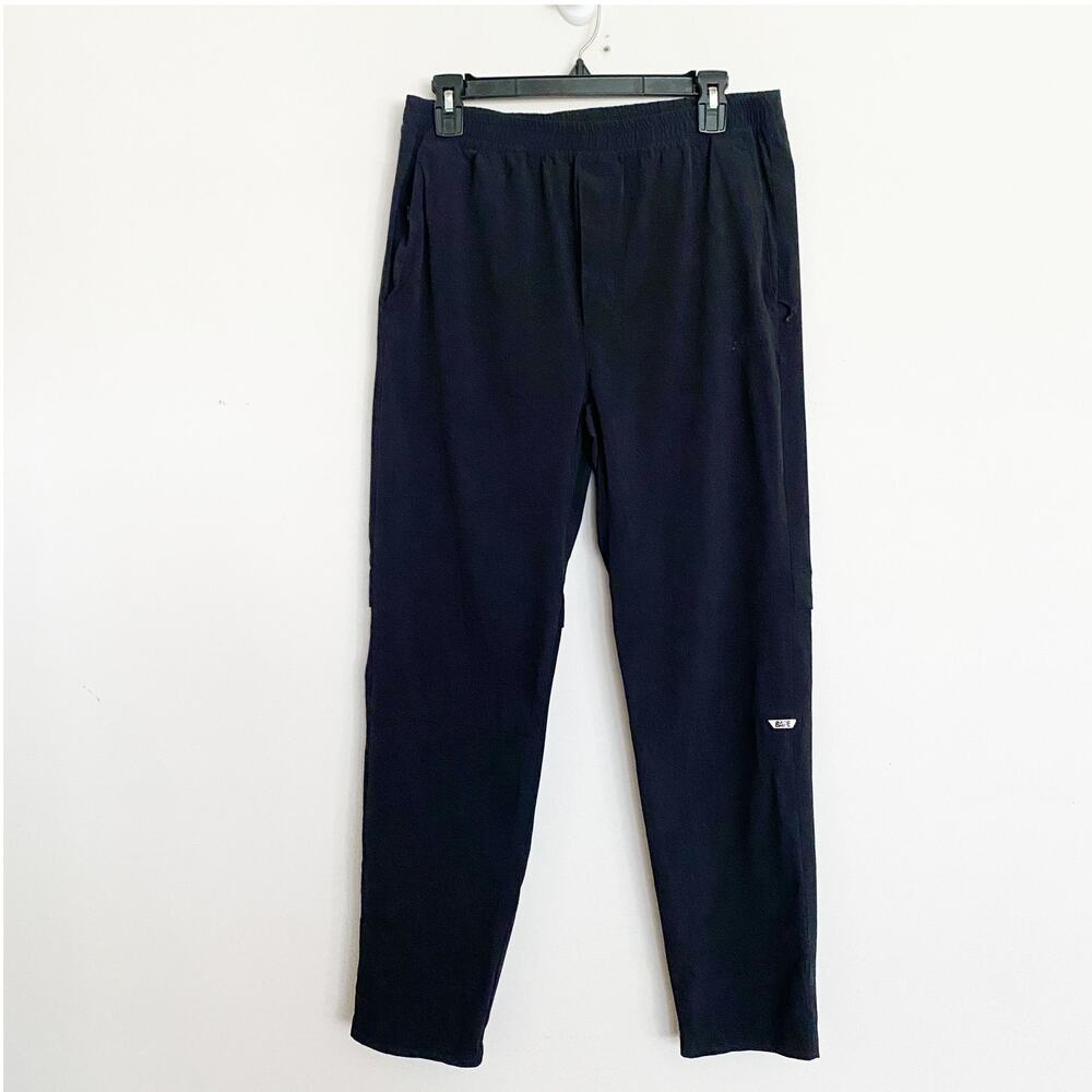 A Bathing Ape World Gone Mad Black Nylon Pants - Slim Straight Sz M
